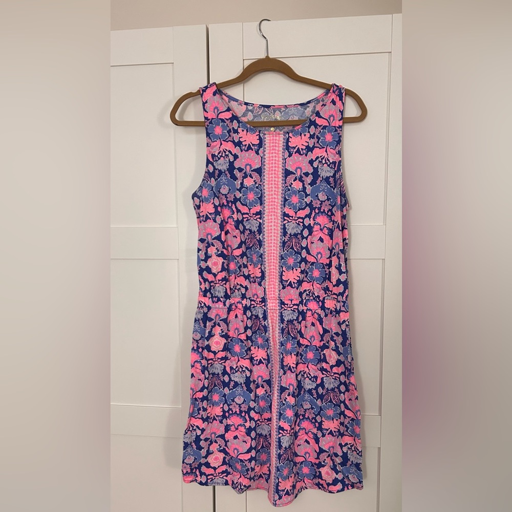 EUC Lilly Pulitzer Windward Sun dress 100% Pima Cotton